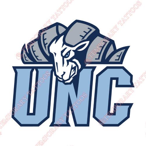 North Carolina Tar Heels Customize Temporary Tattoos Stickers NO.5528